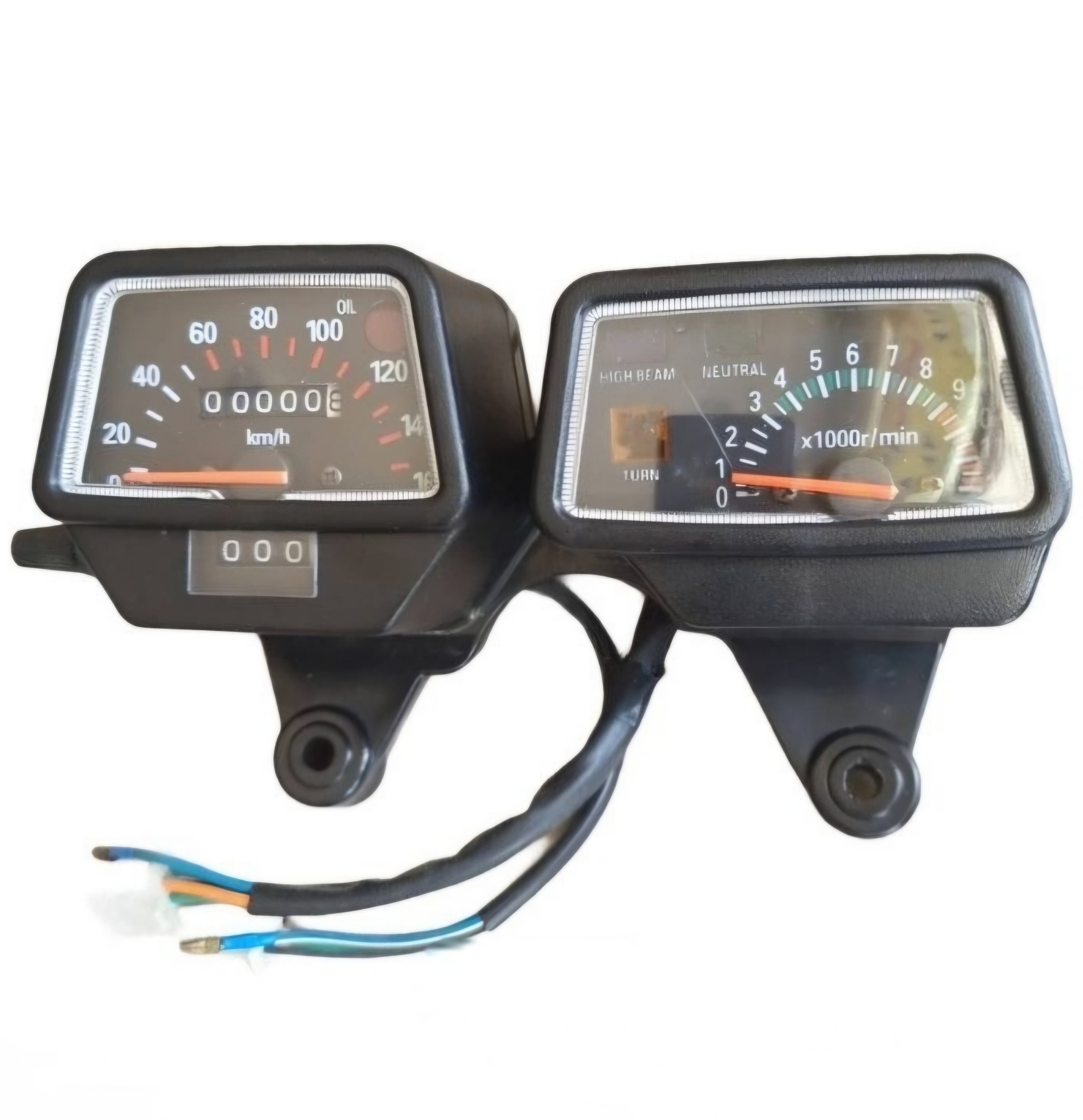 کیلومتر و دور موتور یاماها DT125